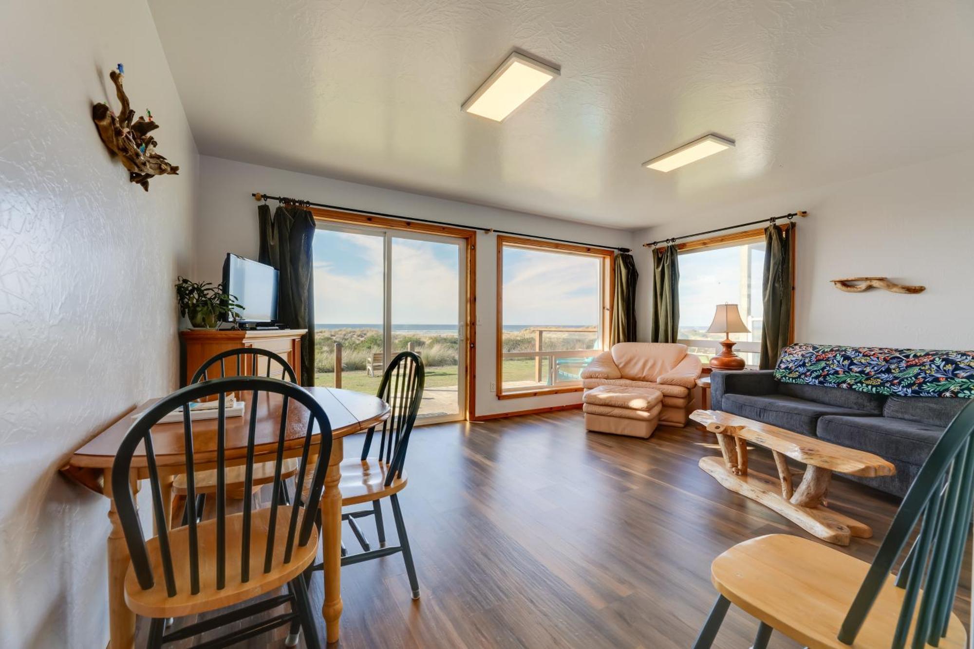 Sanderling Sea Cottages, Unit 13 Waldport Eksteriør bilde