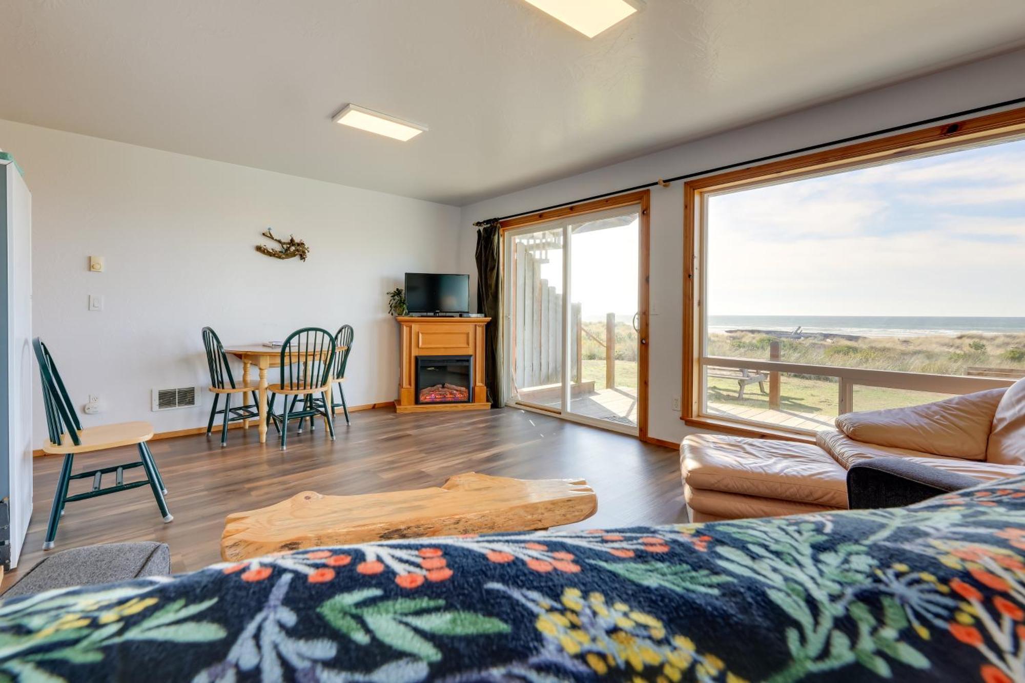 Sanderling Sea Cottages, Unit 13 Waldport Eksteriør bilde