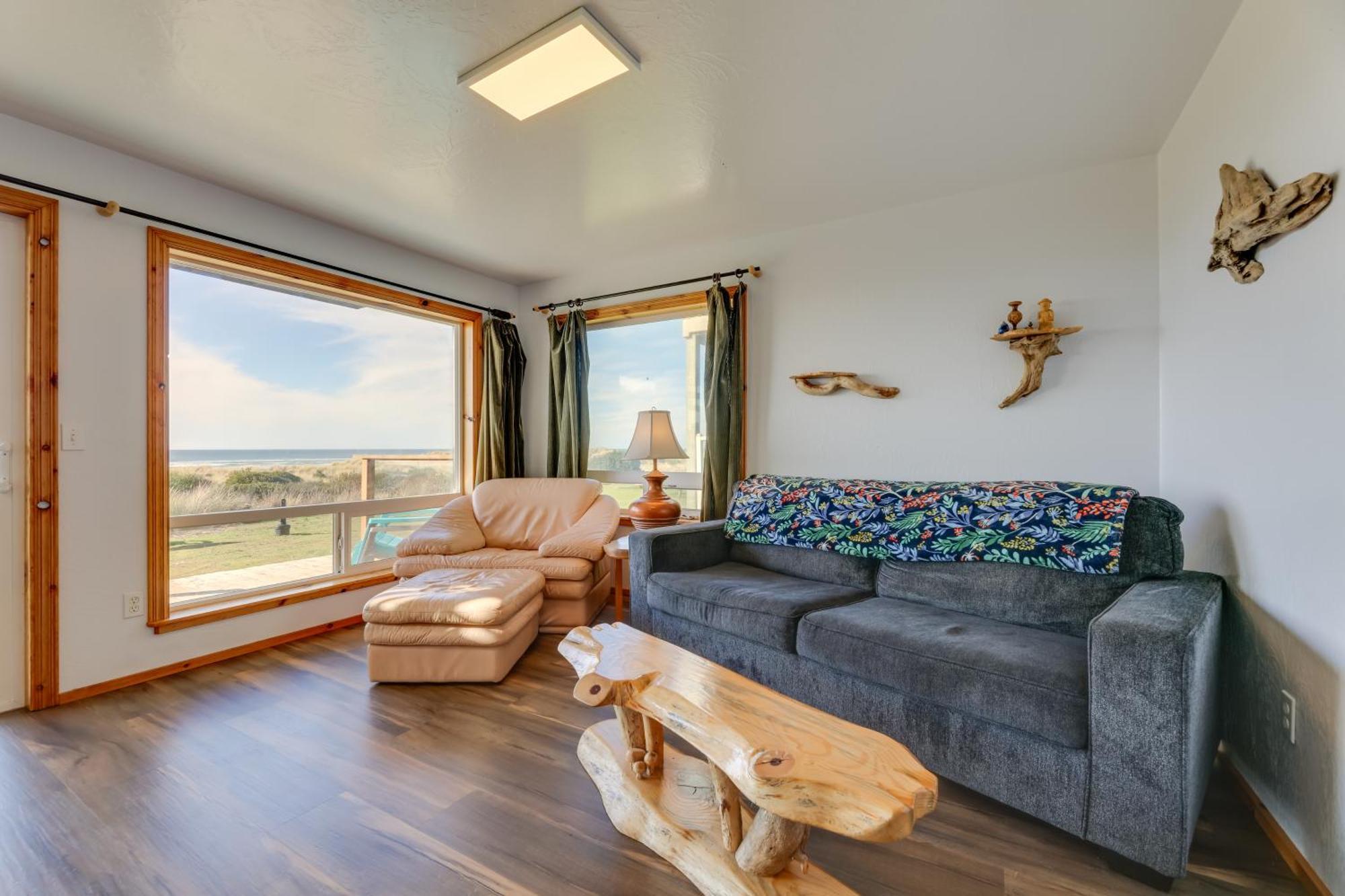 Sanderling Sea Cottages, Unit 13 Waldport Eksteriør bilde